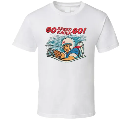 Discover Go Speed Racer Go Vintage 3D T-Shirt