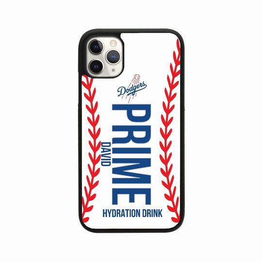 Personalised Prime Hydration Energy iPhone Samsung Google Huawei Case | Trending Energy Drink Brand | Various Models | LA Dodgers