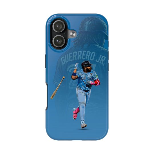 Discover Vladimir Guerrero Jr Phone Case Baseball Phone Case Sports Phone Cover, Tough Protective Smartphone Case Blue Jays Fan Gift Phone Accessory