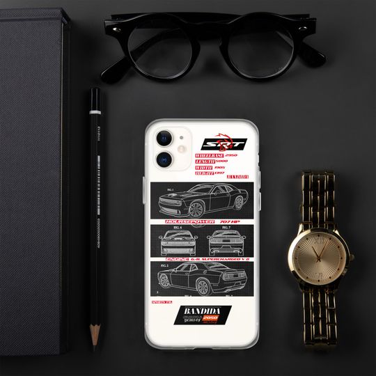 Discover Dodge Challenge IPHONE CASE "BANDIDA" Sports Cars Tm.