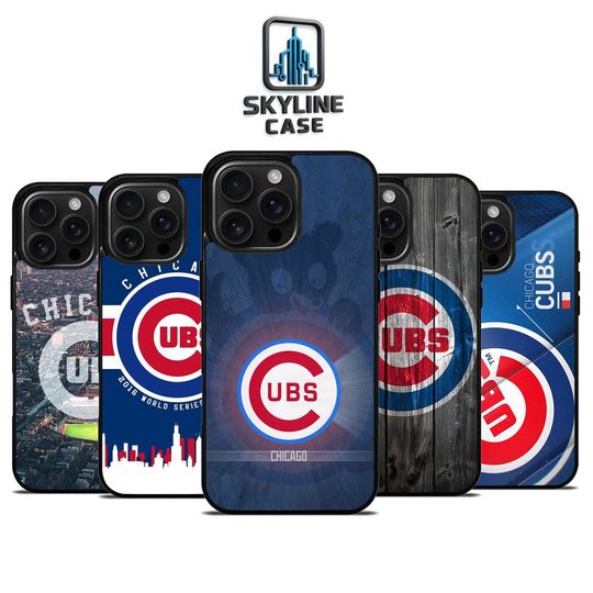 Discover Blue Red Baseball Phone Case, Sport Fan Protective Cover