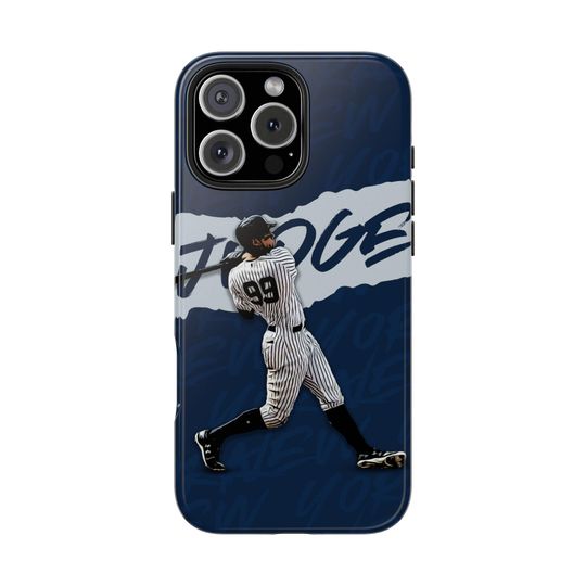 Discover Aaron Judge NY Yankees Phone Case: MLB Tough Protection