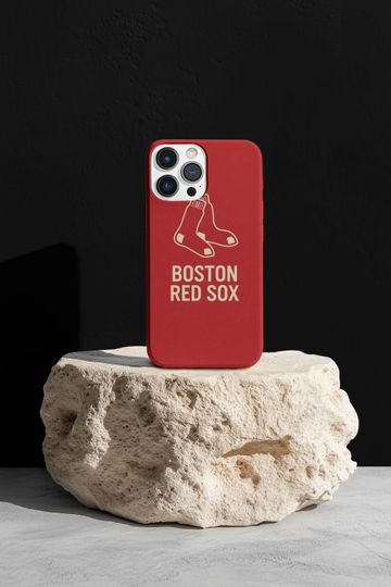 Discover MLB Boston Red Sox Magnetic Phone Case - Impact-Resistant Design, Sports Fan Accessory, Gift for Baseball Lovers, Perfect for Game Day