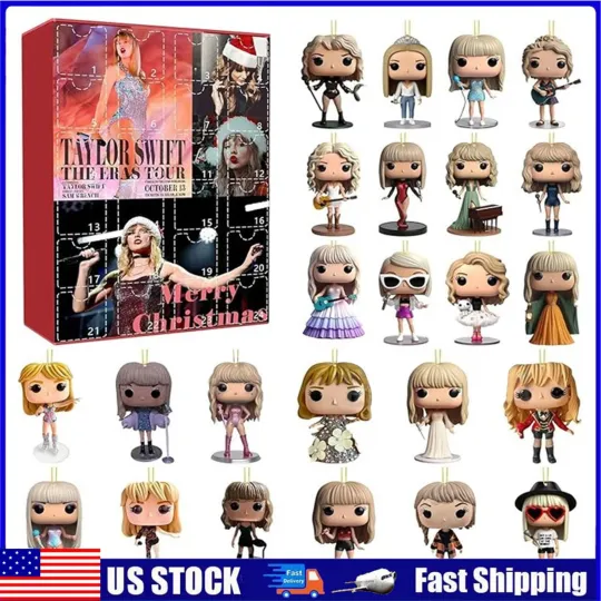 Discover Taylorr Swifts 2025 Acrylic Advent Calendar Mini Blind Box