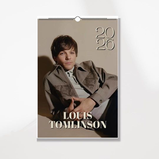 Discover 2026 Celebrity Wall Calendar: Minimalist Home Office Decor (11"x16.5")