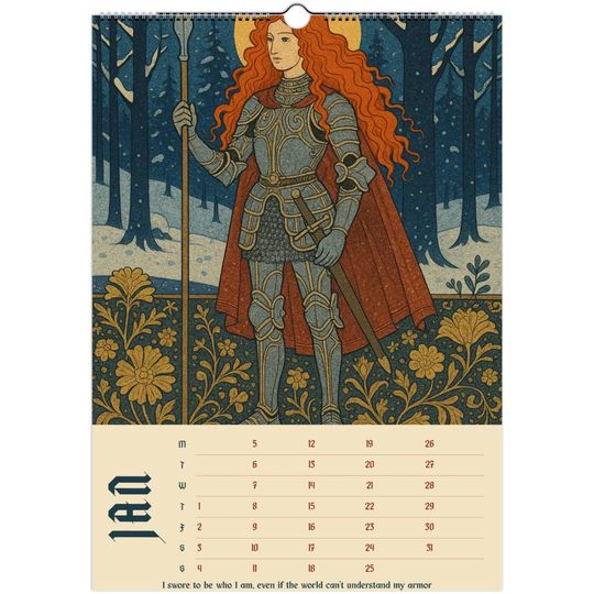 Chappell Roan Wall Calendar 2026: A Year of Damsels & Dangerous Things