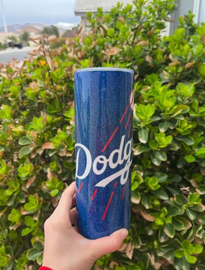 Los Angeles Dodgers- L.a Dodgers baseball  tumbler