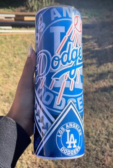Discover Los Angeles Dodgers tumbler 20oz