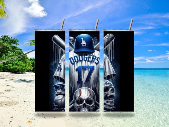 Discover LA Dodgers Ohtani 17 - 20 oz. Skinny Tumbler