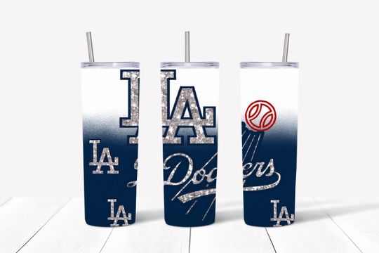 Discover Los Angeles Baseball 20 oz Skinny Tumbler