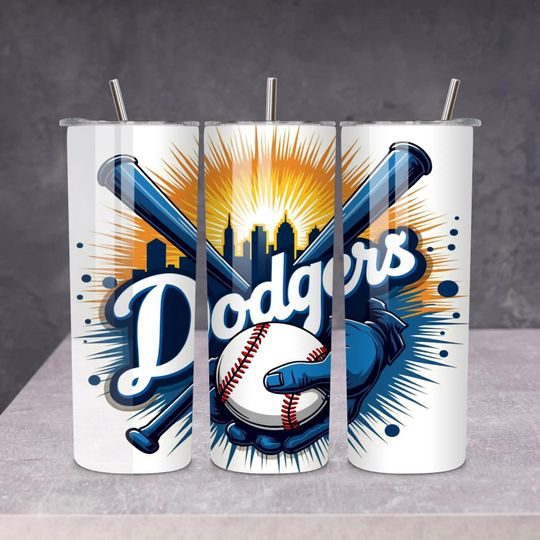 Discover Baseball 20oz Skinny Tumbler Wrap  , Sport Mascot Tumbler Seamless Design, 20oz Sublimation Tumbler