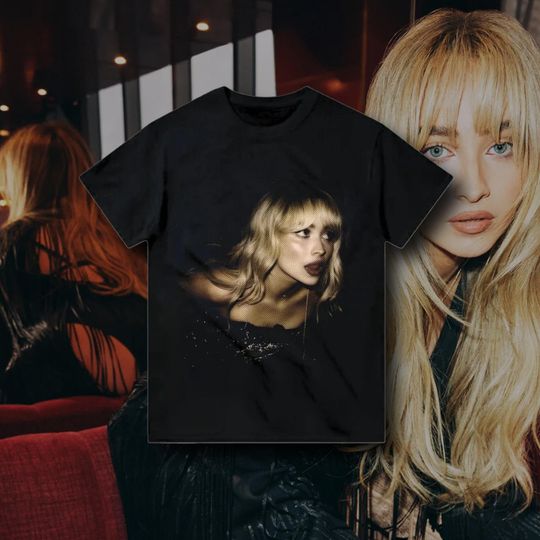 Discover Sabrina Carpenter Music Tour T-Shirt, Fan Shirt
