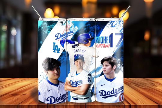 Shohei Ohtani Tumbler Wrap | LA Dodgers Baseball Gift