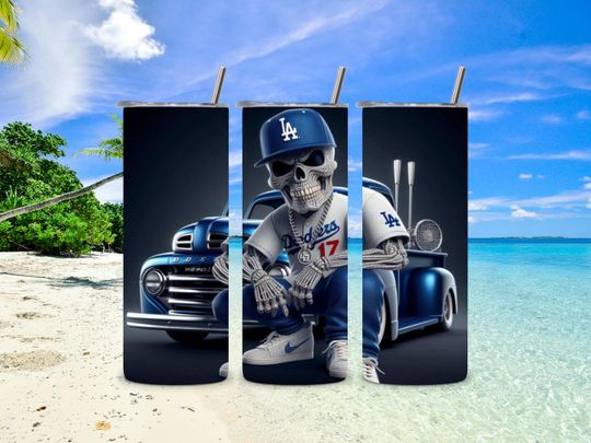 Discover Dodger Skelly - 20 oz. Skinny Tumbler