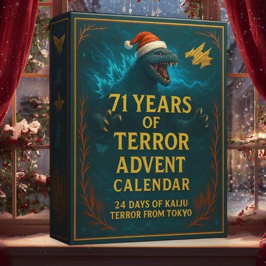 Discover Christmas Monsters 2025 Advent Calendar, Tokyo Creature Christmas Charms, 24-Day Countdown Ornament, Pop Culture Movie Collectible Blind Box