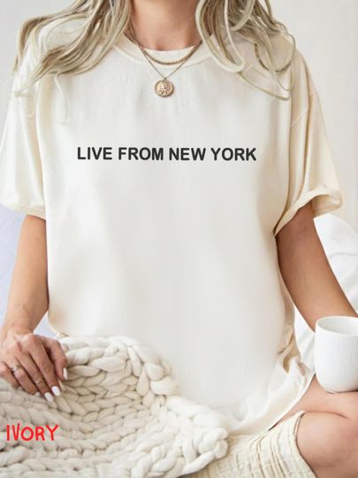 Discover Live From New York  Tee, Its Saturday Night, Sabrina Carpenter Tee