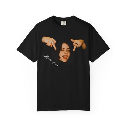 Discover Billie Eilish T-Shirt - Music Fan Graphic Tee - Streetwear Style