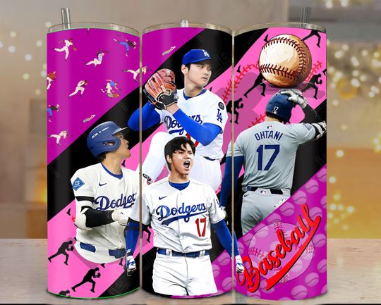 Shohei Ohtani Tumbler Wrap: Dodgers Baseball