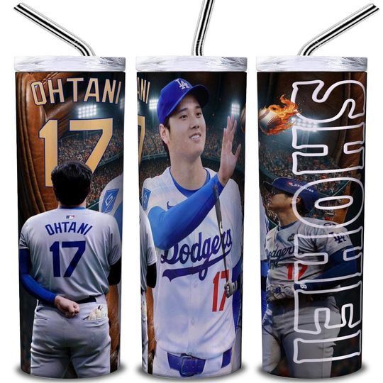 Discover Shohei Ohtani Tumbler Design Sublimation  20oz , 30oz