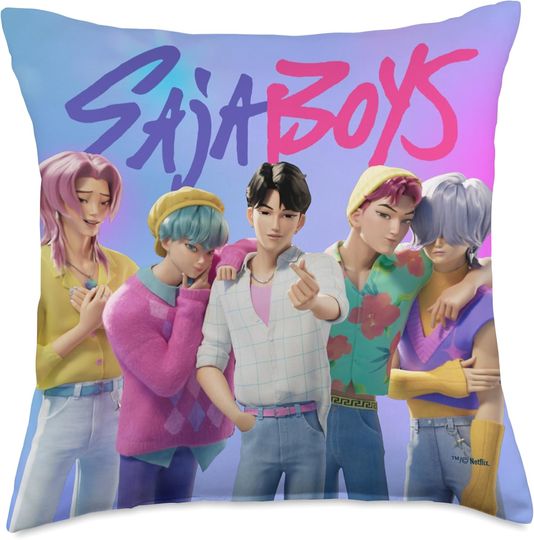 Discover Saja Boys Officially Licensed Throw Pillow
