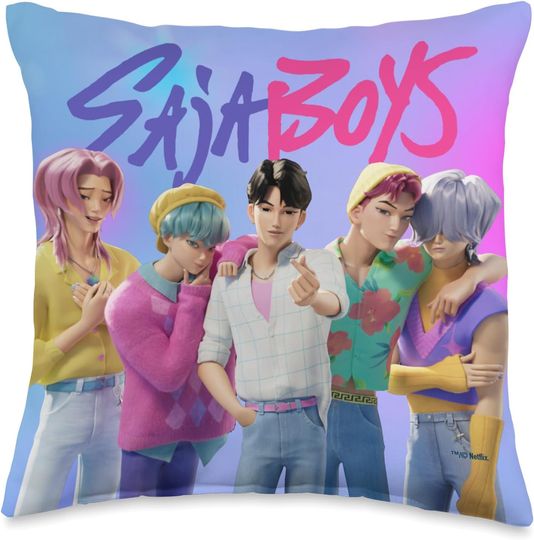 Discover Saja Boys Officially Licensed Throw Pillow