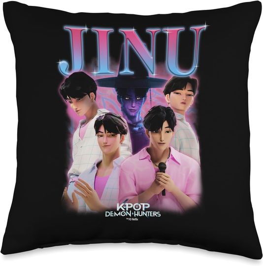 Discover Jinu Heartthrob Throw Pillow, Gift For Fans, Christmas Gift For Kids