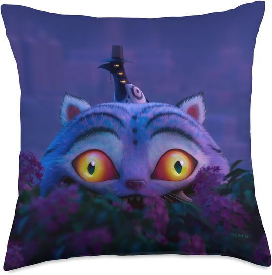 Discover Derpy Tiger and Sussie Magpie Throw Pillow, Gift For Fans, Christmas Gift For Kids