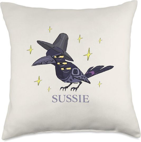 Discover Sussie Magpie Throw Pillow, Gift For Fans, Christmas Gift For Kids