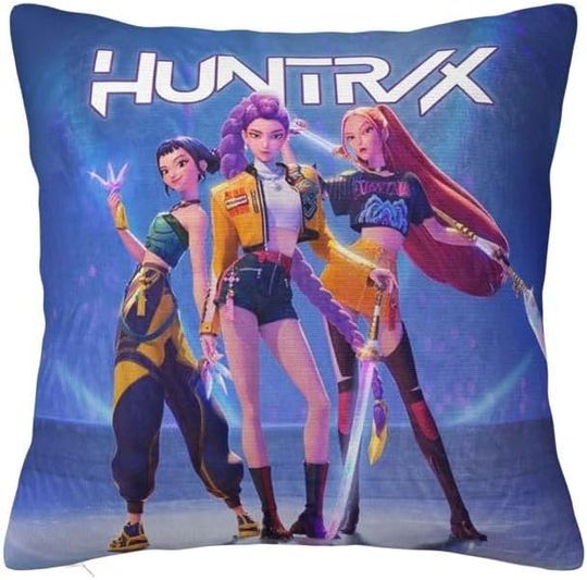 Discover Cartoon Pillow Covers,Throw Pillowcases - Square Cushion Case Covers Home Decor for Couch Sofa Bedroom Car Office