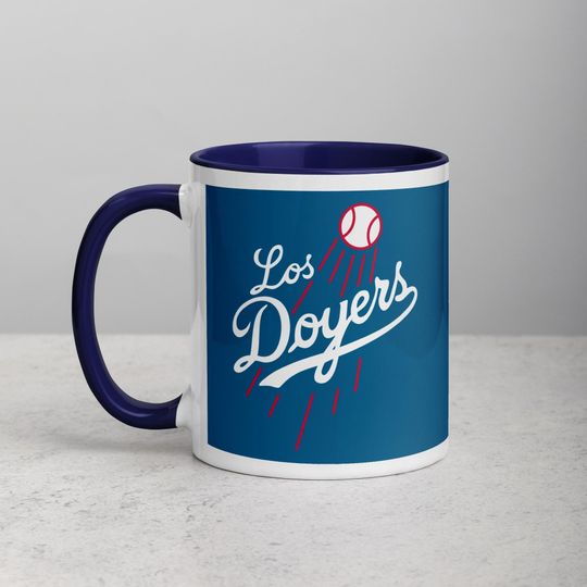 Discover Los Doyers Coffee Mug with Color Inside
