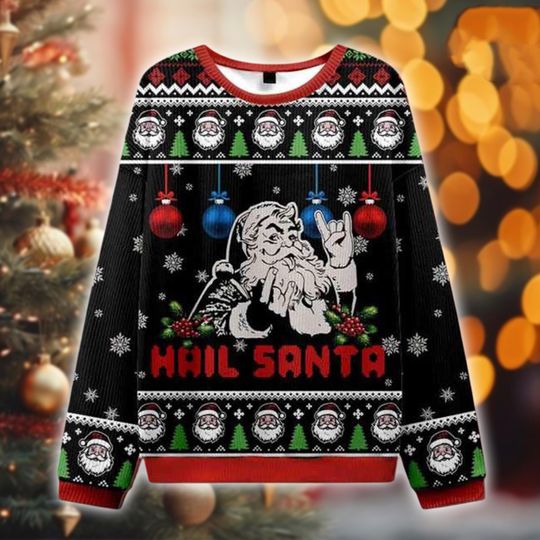 2025 Chicago White Sox Football Christmas Ugly Sweater