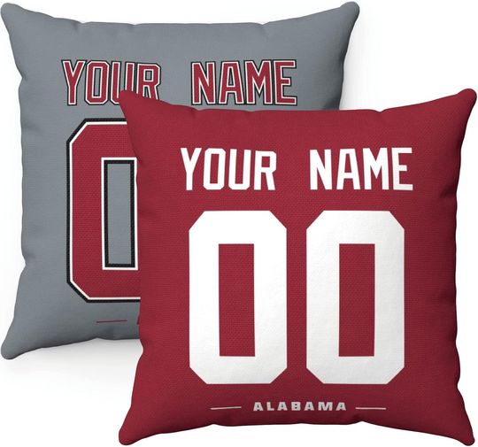 Discover A Throw Pillow Custom Any Name and Number for Men Women Boy Gift