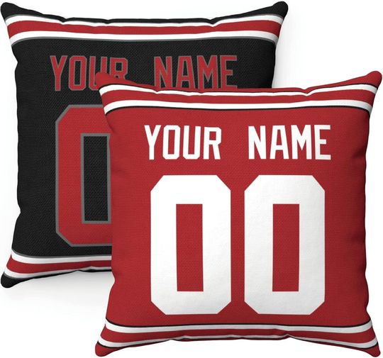 Discover o s throw pillow custom any name and number for men women boy gift