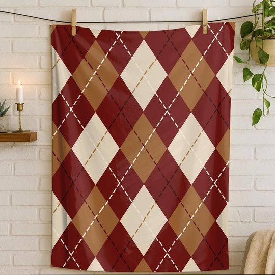 Discover Minimalist Blanket, Cartoon Blanket, Warm Blanket, Suitable For Sofa Leisure Or Bedroom Decoration, Soft Flannel Material