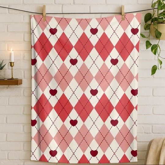 Discover Minimalist Blanket, Cartoon Blanket, Warm Blanket, Suitable For Sofa Leisure Or Bedroom Decoration, Soft Flannel Material