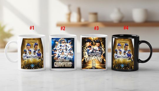The LA Dodgers are 2025 world series champion B2B mug 11OZ, 15OZ