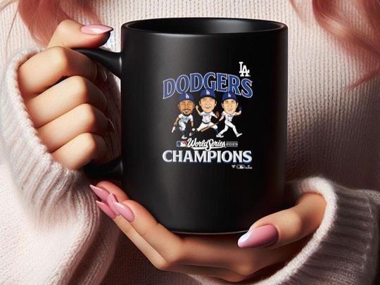 Los Angeles Dodgers 2025 Mug | World Series Champions Mug | Baseball Fan Gift Cup