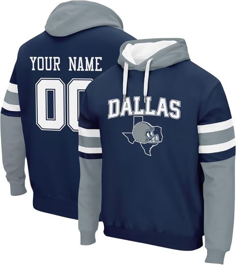 Discover Hoodie Sweatshirt Custom Personalized Name and Number for Men Youth Gifts