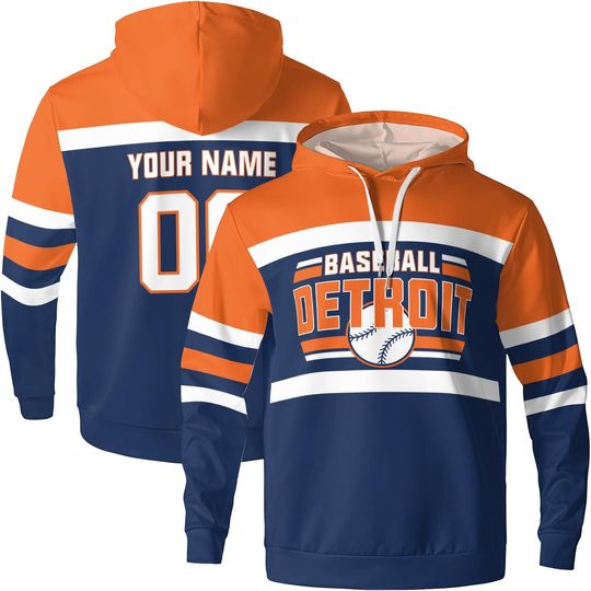 Discover Hoodies for Men Personalized Customized Any Name and Number Sweatshirt Gifts for Men Kids