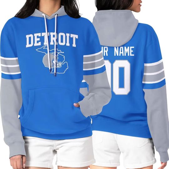Discover Hoodie Sweatshirt Custom Personalized Name and Number Gifts for Women