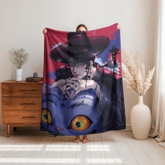 Discover K-Pop Demon Hunters Fleece Blanket, Kpop Fan Gift, Anime-Inspired Cozy Blanket