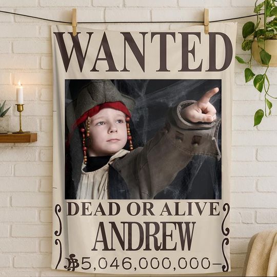 Discover Personalized Halloween Photo Fleece Blanket - One Piece Style Gift