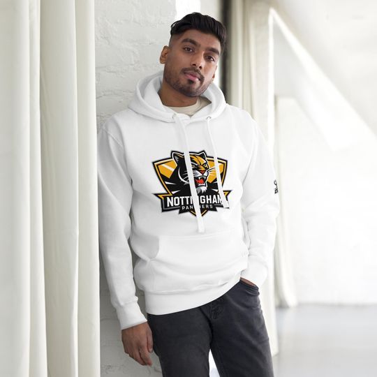 Discover Nottingham Panthers Hockey Fan Hoodie Unisex Ice Hockey EIHL