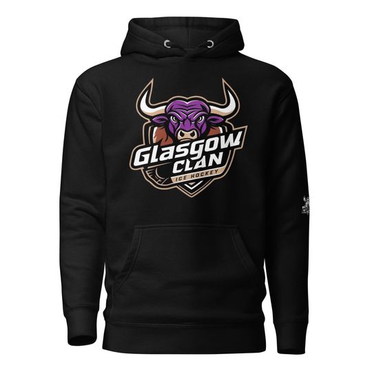 Discover Unisex Hoodie GLASGOW CLAN EIHL Team Fan Merch