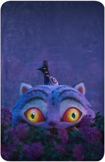 K-Pop Demon Hunters Derpy Tiger and Magpie Sherpa Blanket