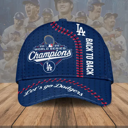 Discover Dodgers 2025 World Series Champions Classic Cap