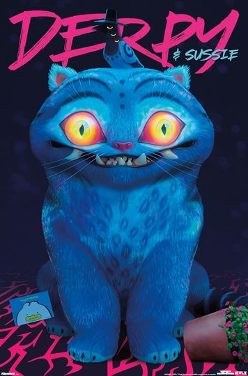 Discover Netflix KPop Demon Hunters  - Derpy & Sussie Wall Poster, Unframed Version