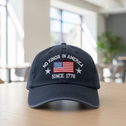 Discover Nope Embroidered Baseball Cap, Patriotic Protest Hat, Political Gift for Him