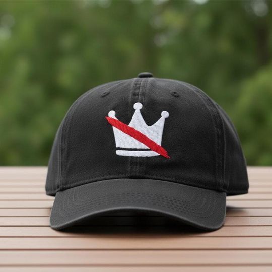 Discover Democracy Statement Embroidered Baseball Cap, No Kings In America Patriotic Hat, Political Gift for Him