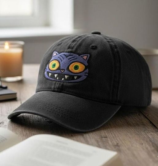 Discover Demon Hunters Tiger Vintage Embroidered Baseball Cap, Kpop Blue Tiger Cap, Fan Gift, Anime Lover Gift